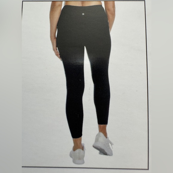 NWT Danskin Black Ultra High Rise Soft Brushed Ankle Active 7/8 Legging Tight XS - Picture 2 of 5